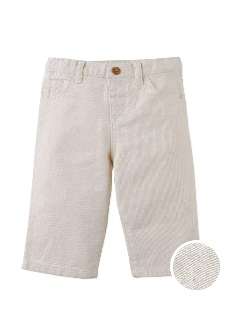Baby Hank Cotton Seed Twill Relaxed Fit Pants