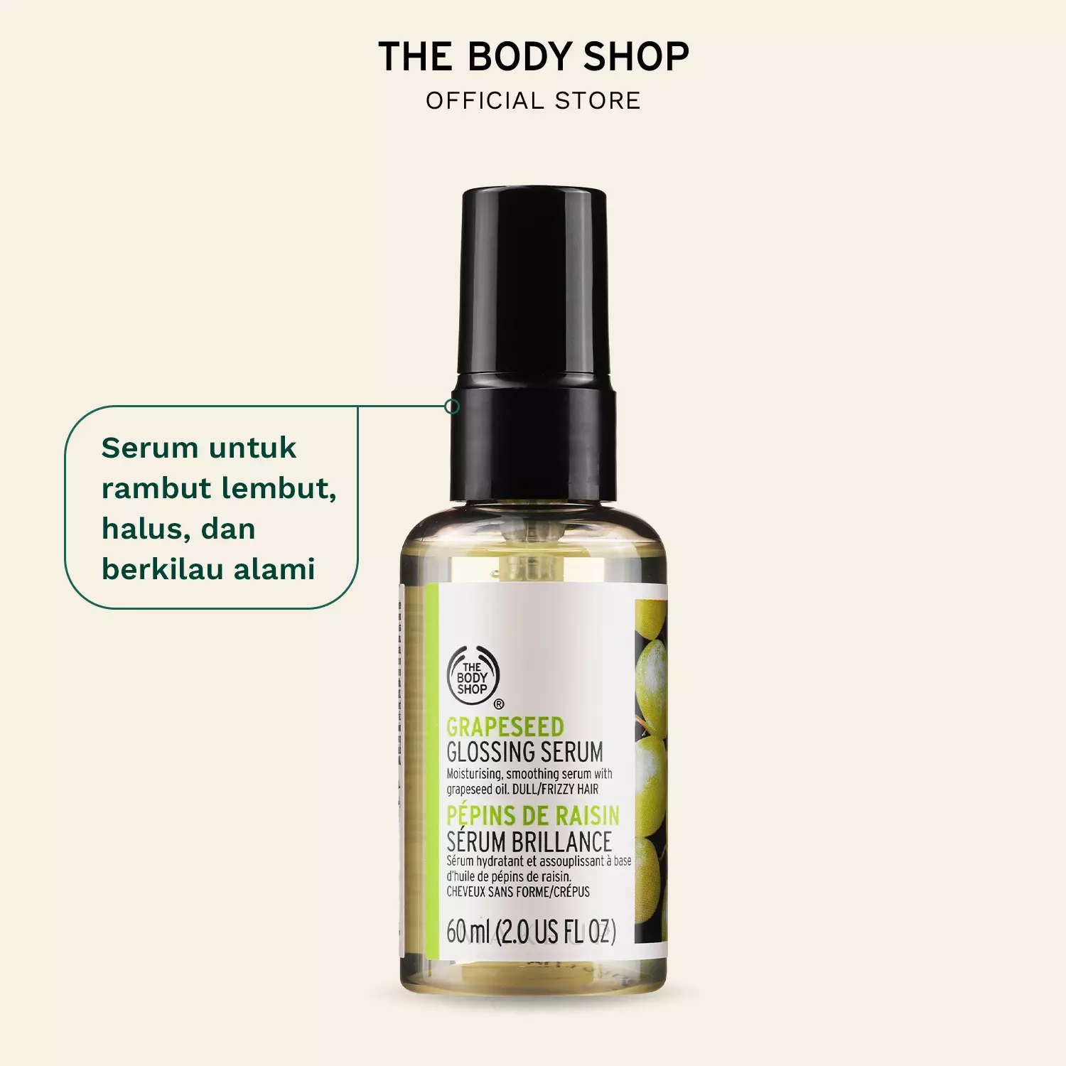 Grapeseed Glossing Serum 60ml