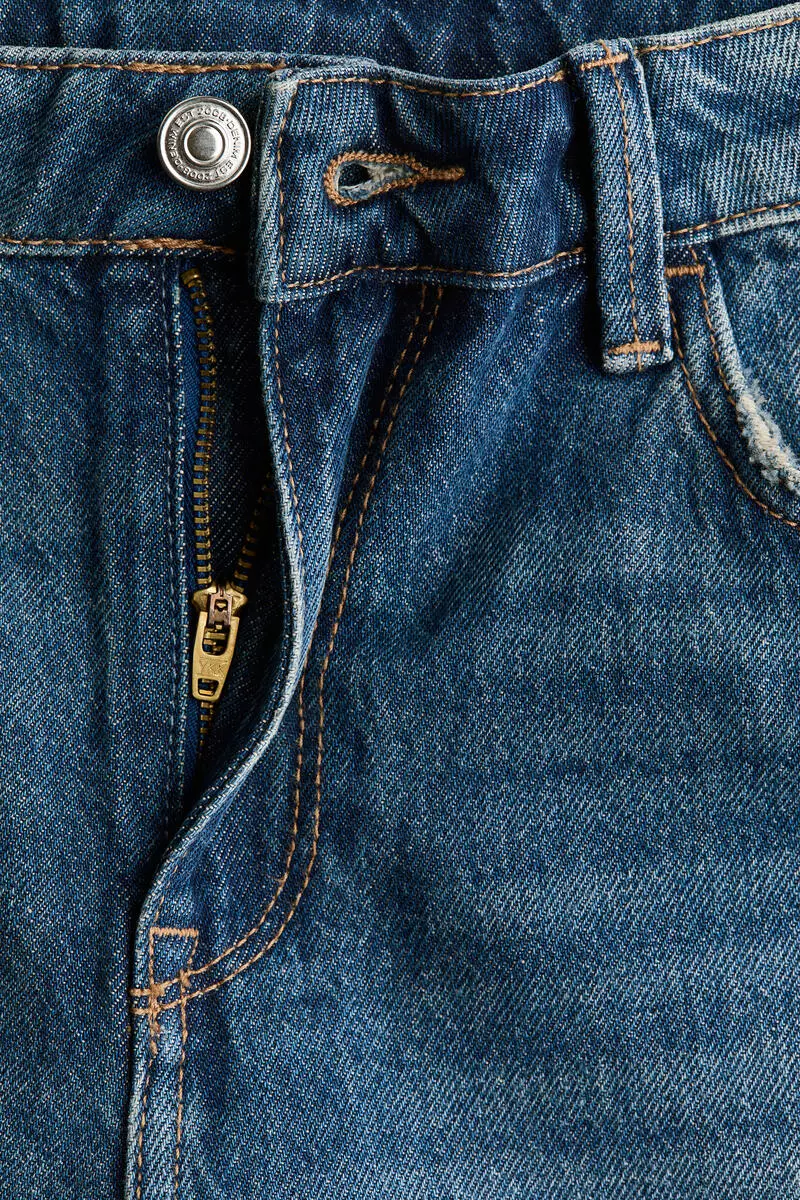 Denim Bermuda shorts