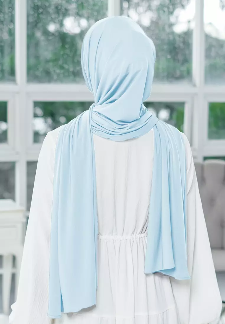 HIJAB INSTAN ZENYA - LIGHT BLUE