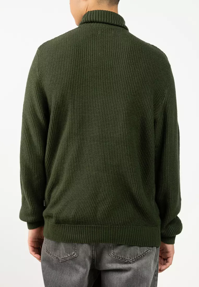 Knit Roll Neck Sweater