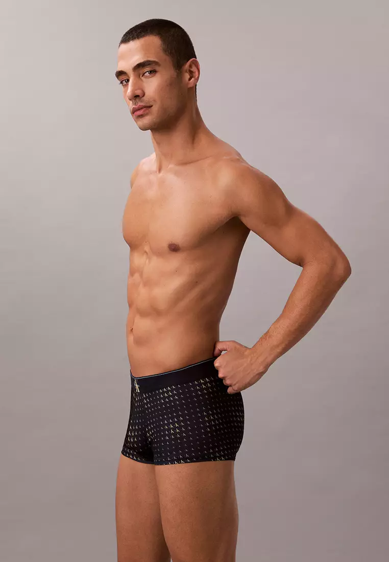 Graphic Monogram Low Rise Trunks - Calvin Klein Underwear