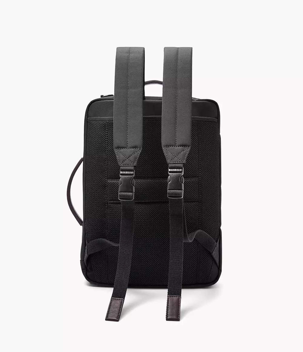 Fossil Buckner Convertible Backpack Black-Tas Pria-MBG9519-001