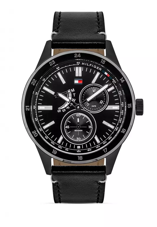 Men's Leather Strap Watches