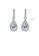 Glamorousky white Fashion and Elegant Geometric Water Drop-shaped Cubic Zirconia Earrings 06D74AC88EB1CAGS_2