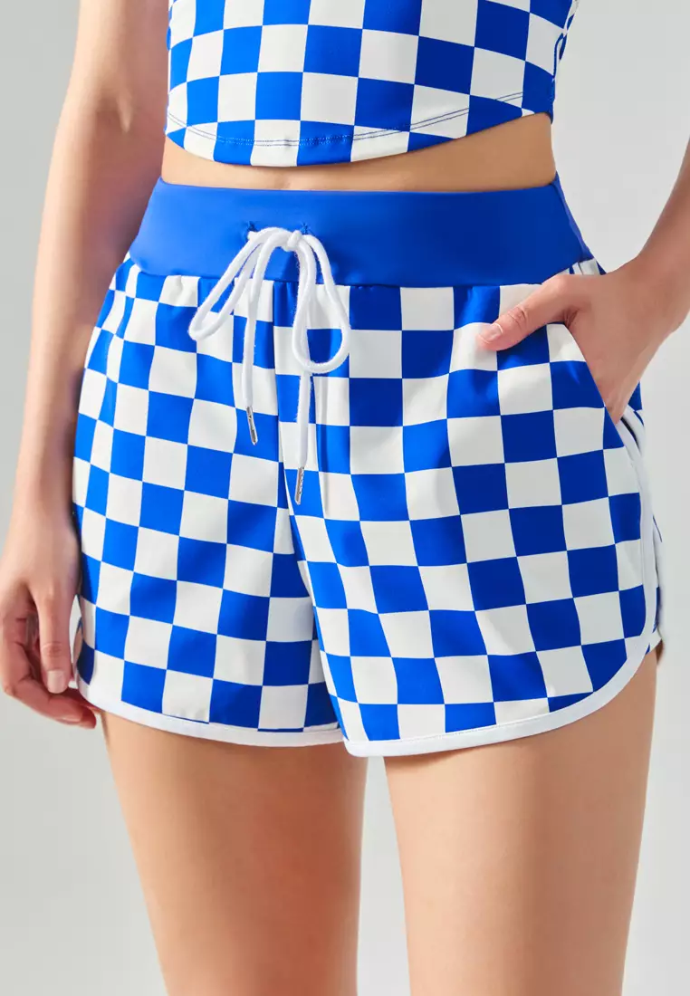 Checkered shorts clearance