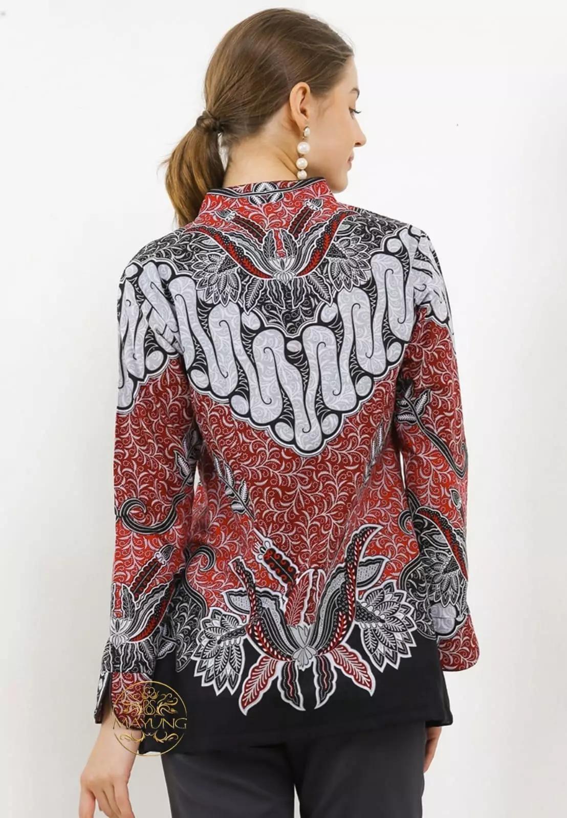 Blouse Batik Gelung Beurem Premium Slimfit Elegant