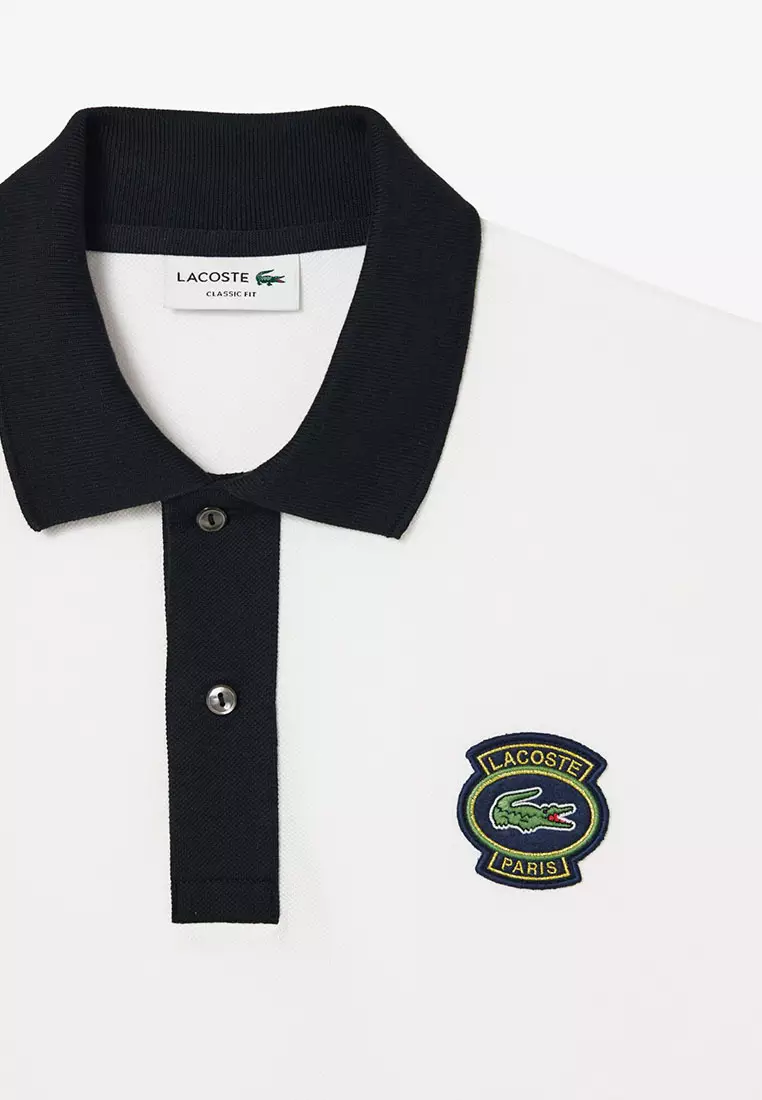 Buy Lacoste Original L,12,12 Lacoste Badge Polo Shirt Online