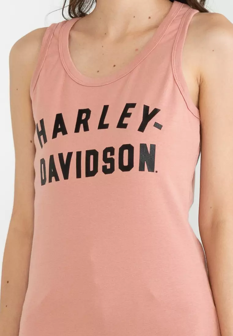 Ultra Classic Racer Font Rib Knit Tank Top