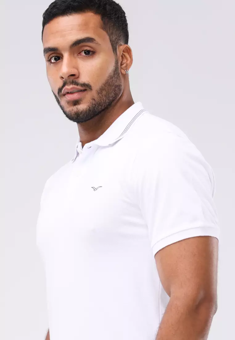 Cvc Collared Shirt Pique