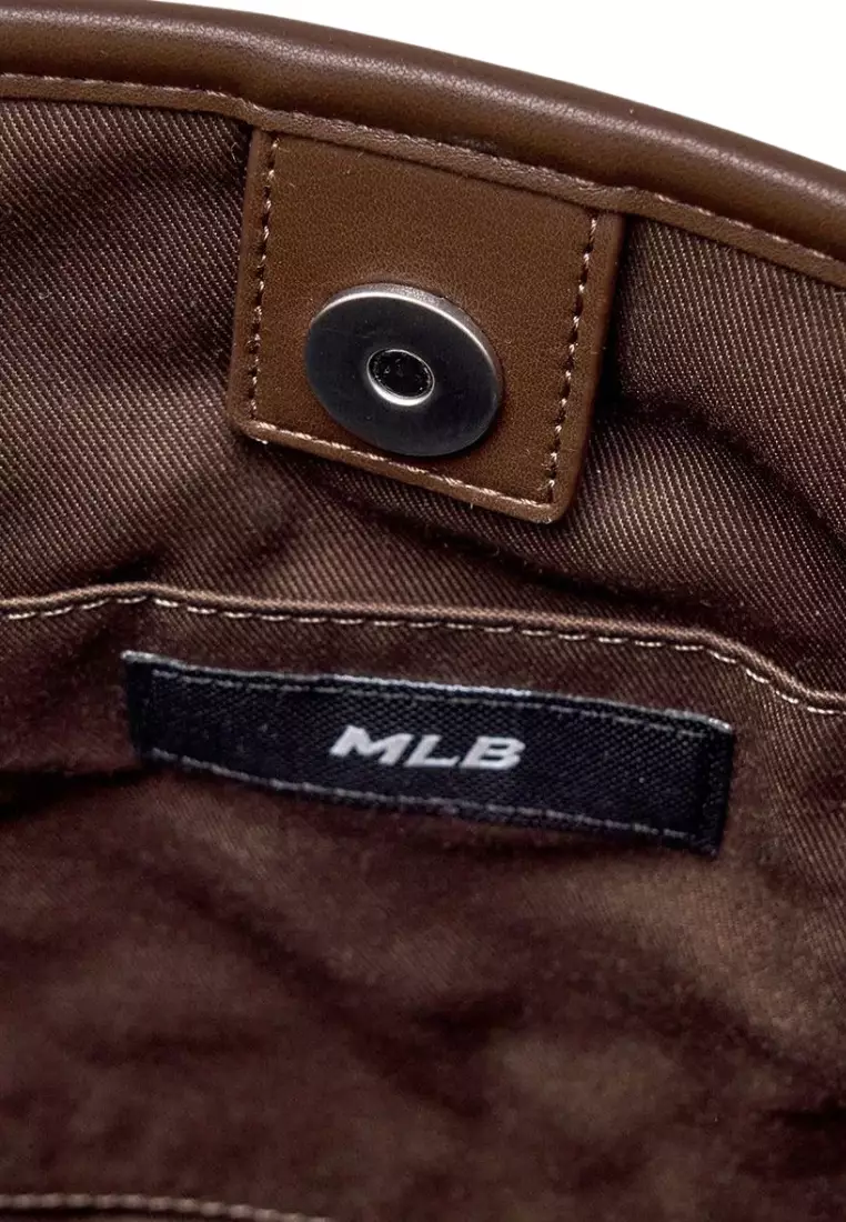 Monogram Suede Bucket Bag - NY Brown