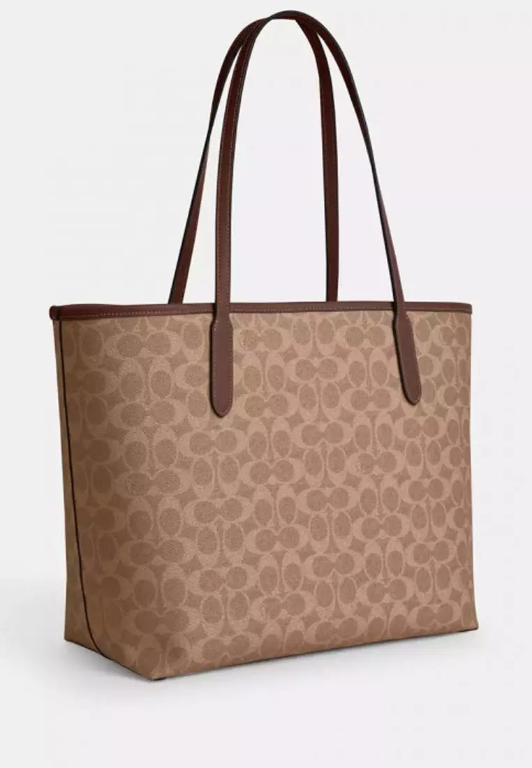 City Tote Bag In Signature Canvas