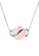 Majade Jewelry pink and silver Rose Quartz Saturn Necklace In 14k White Gold 152D4AC2B97059GS_1