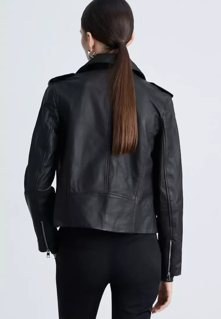 Leather Biker Jacket