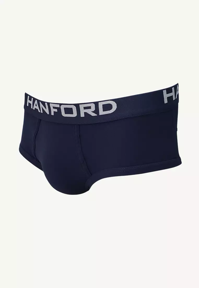 Premium Ribbed Cotton Hipster Men's  Briefs Axton - Asstd (3in1 Pack)