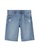 MANGO KIDS blue Ripped-Detail Denim Bermuda Shorts 649E5KACFFD6E5GS_1