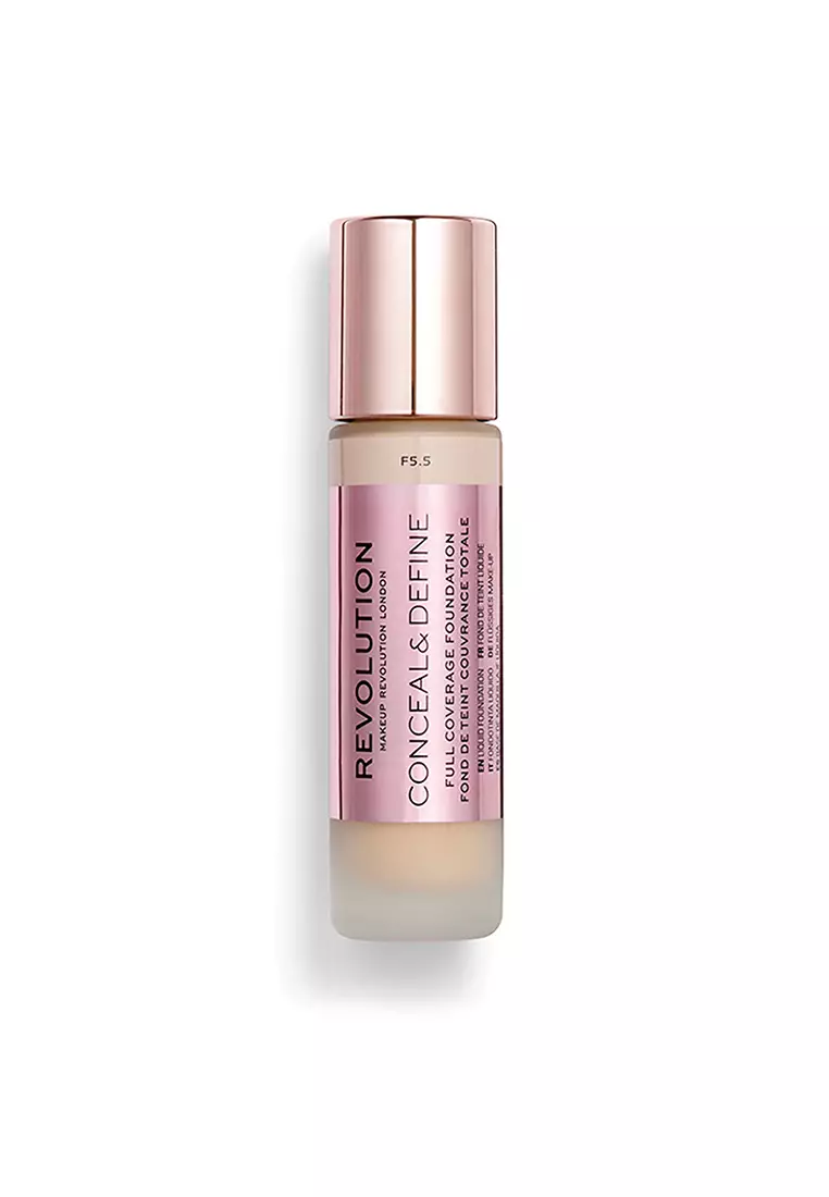 Buy Revolution Revolution Conceal & Define Foundation F5.5 2024 Online
