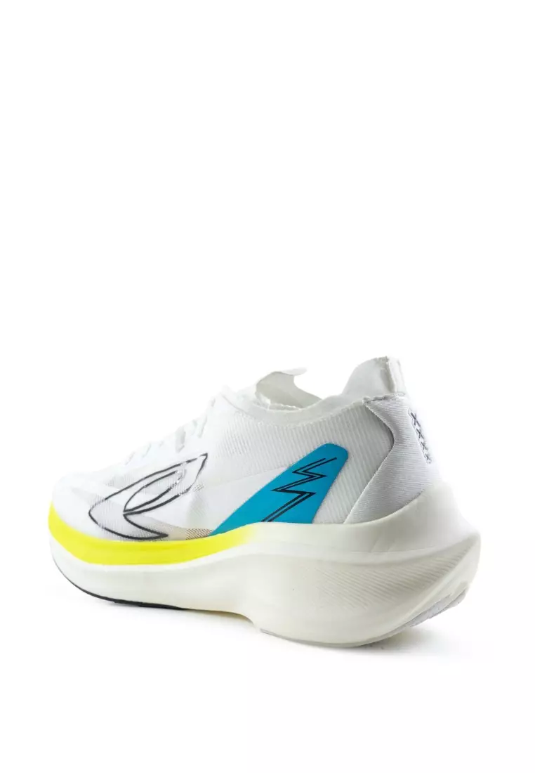 910 Nineten HAZE FUZZ LITE sepatu lari - PUTIH/HIJAU/BIRU