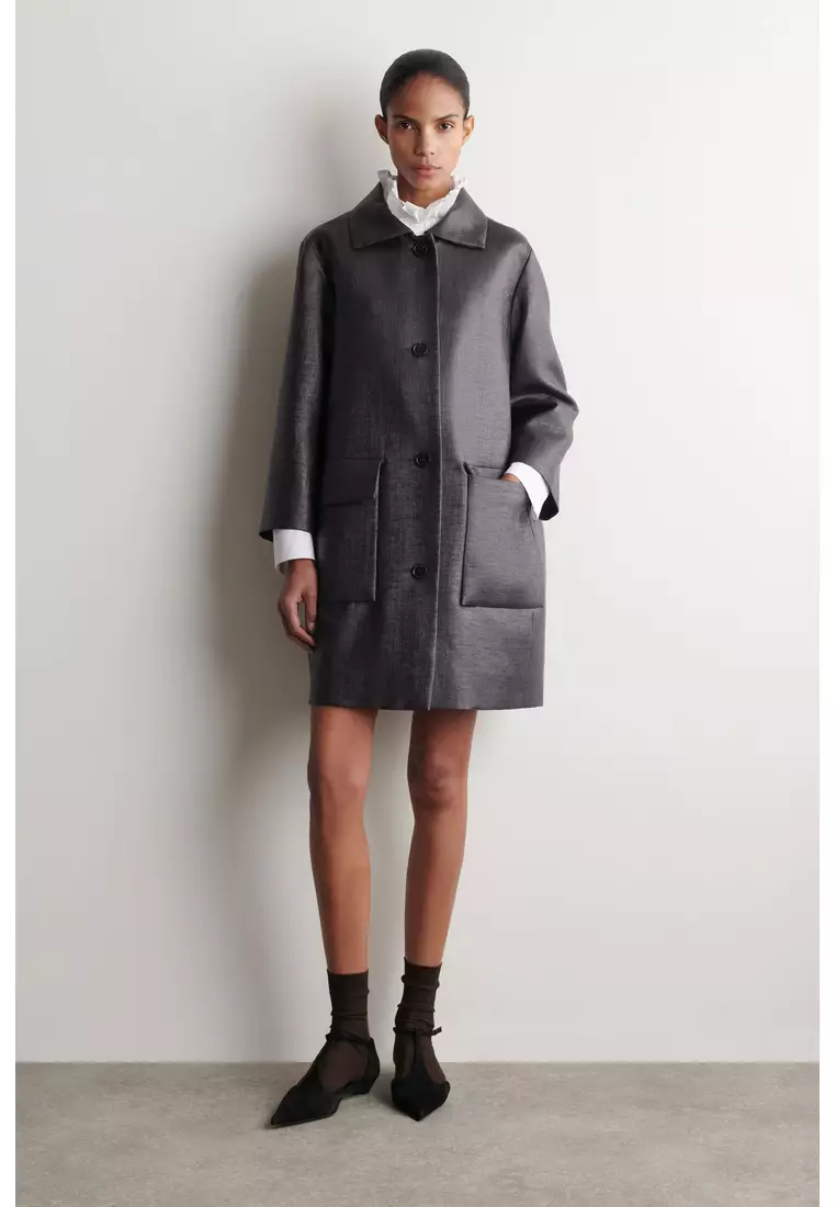 COS PLEATED A-LINE MINI DRESS 2026 | Buy COS Online | ZALORA Hong Kong