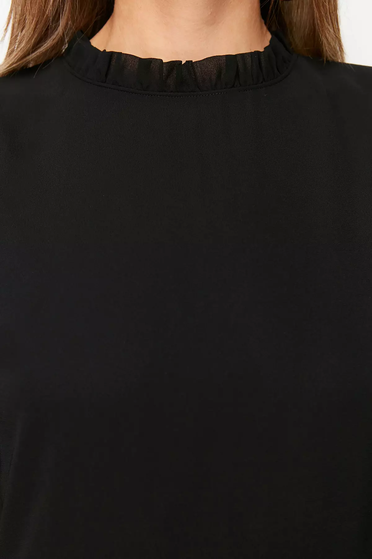 Long Sheer Sleeves Mini Dress