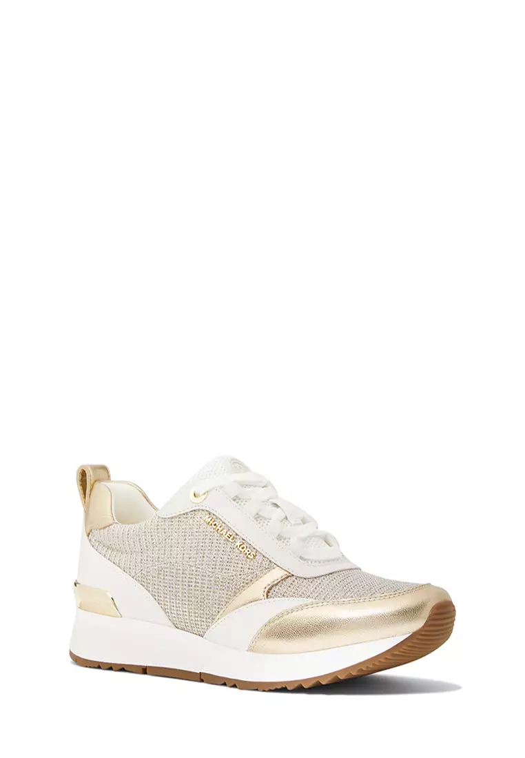 Michael kors 2025 allie glitter sneakers
