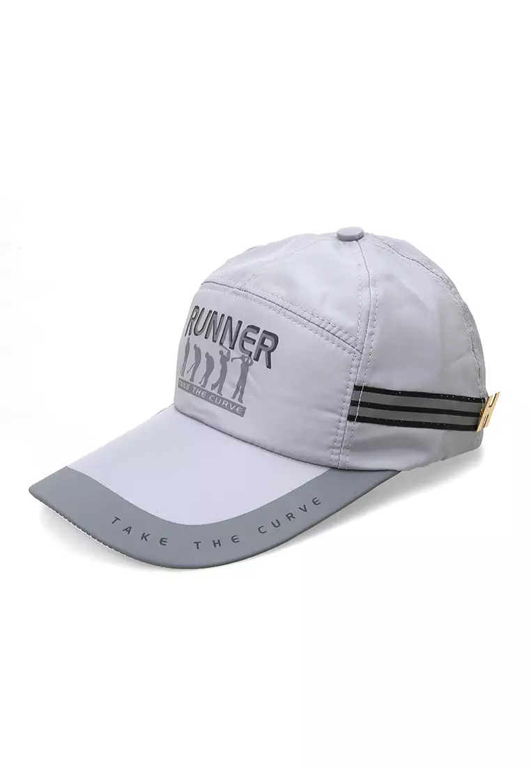 Jahari Topi Baseball Pria Wanita Resizable Strap Sporty Cap Material Polyester ORIGINAL - Gray