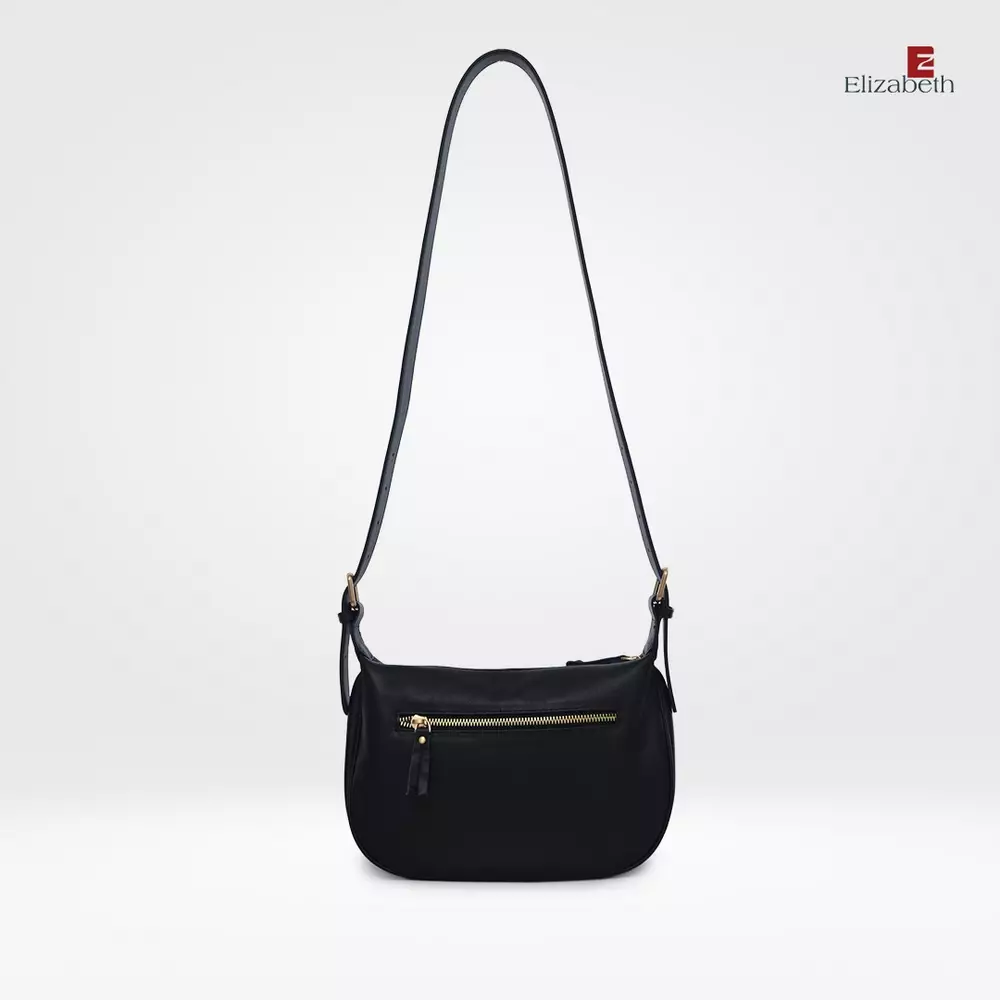 Tas Elizabeth Genuine Leather Sling Bag 0720-0471 Black