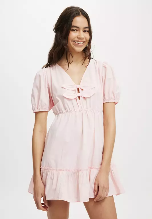 Pippa Puff Sleeve Mini Dress