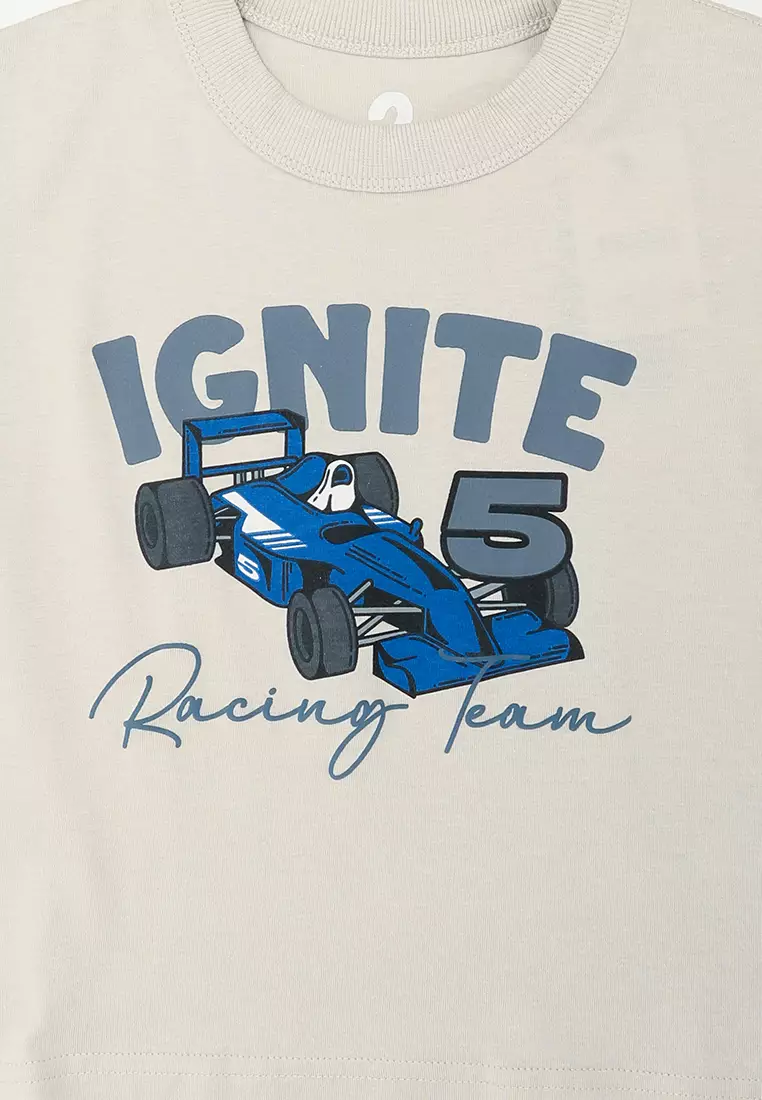 Jonny Short Sleeves Graphic Print Tee