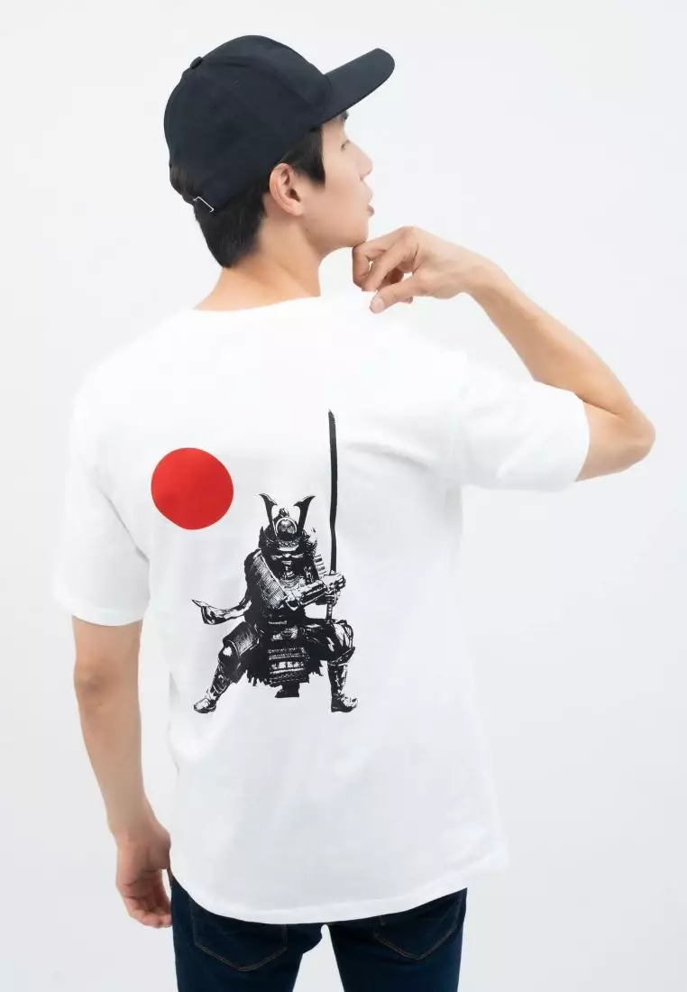 Houseofcuff T-shirt Kaos Putih Motif Prajurit Tersedia Size S-4XL