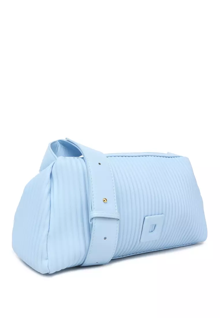 Blue Rectangular Crossbody Bag
