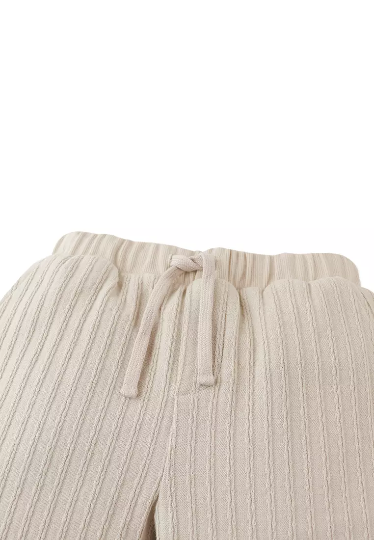 Daryl Cable Knit Drawstring Shorts