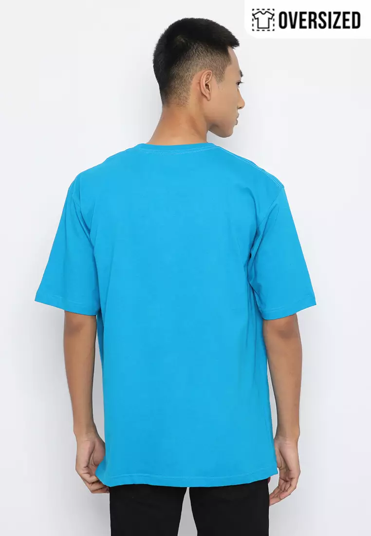 RBJ T-Shirt Cotton Oversized Pria 2079230171