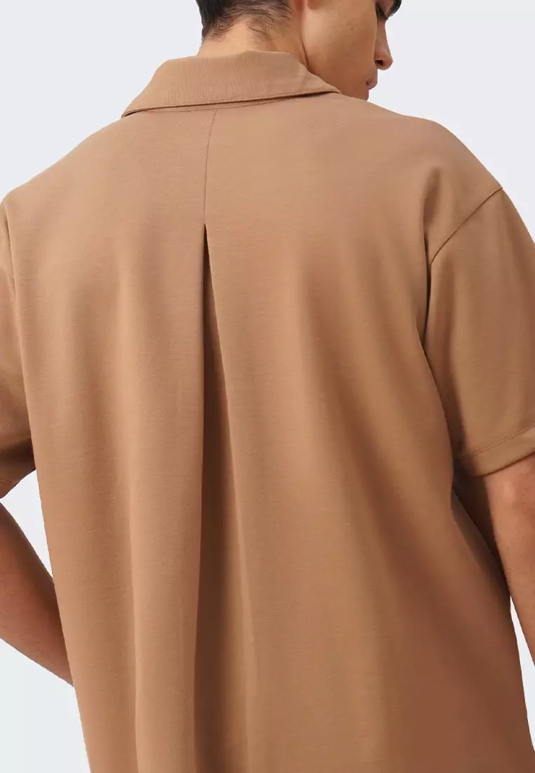 Men's Mid Weight Polo with Side Slits