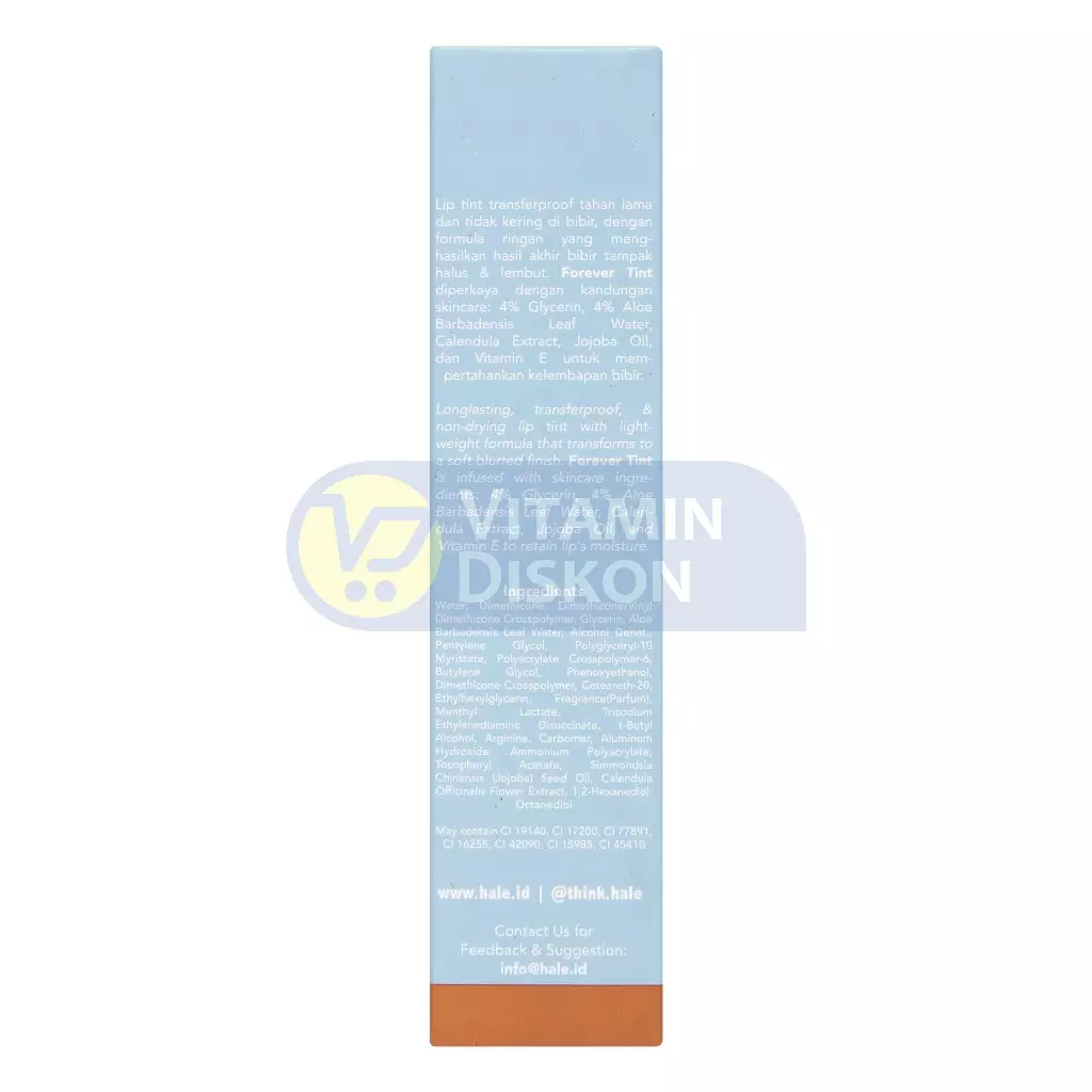 HALE FOREVER TINT LONGLASTING & NOURISHING LIP TINT TULIP