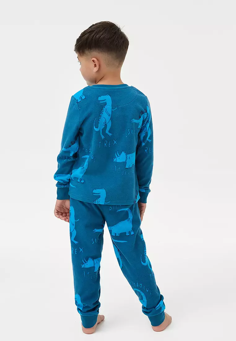 Fleece Dinosaur Pyjamas