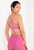 Under Armour pink Crossback Mid Heather Sports Bra EB64FUSDFBBC6DGS_1