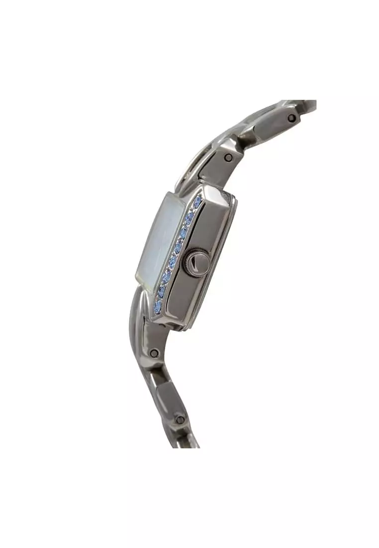 Jam Tangan Wanita Alba Ladies Original Garansi Resmi Strap Stainless Steel Silver AC3Q65 AC3Q65X1 Silver