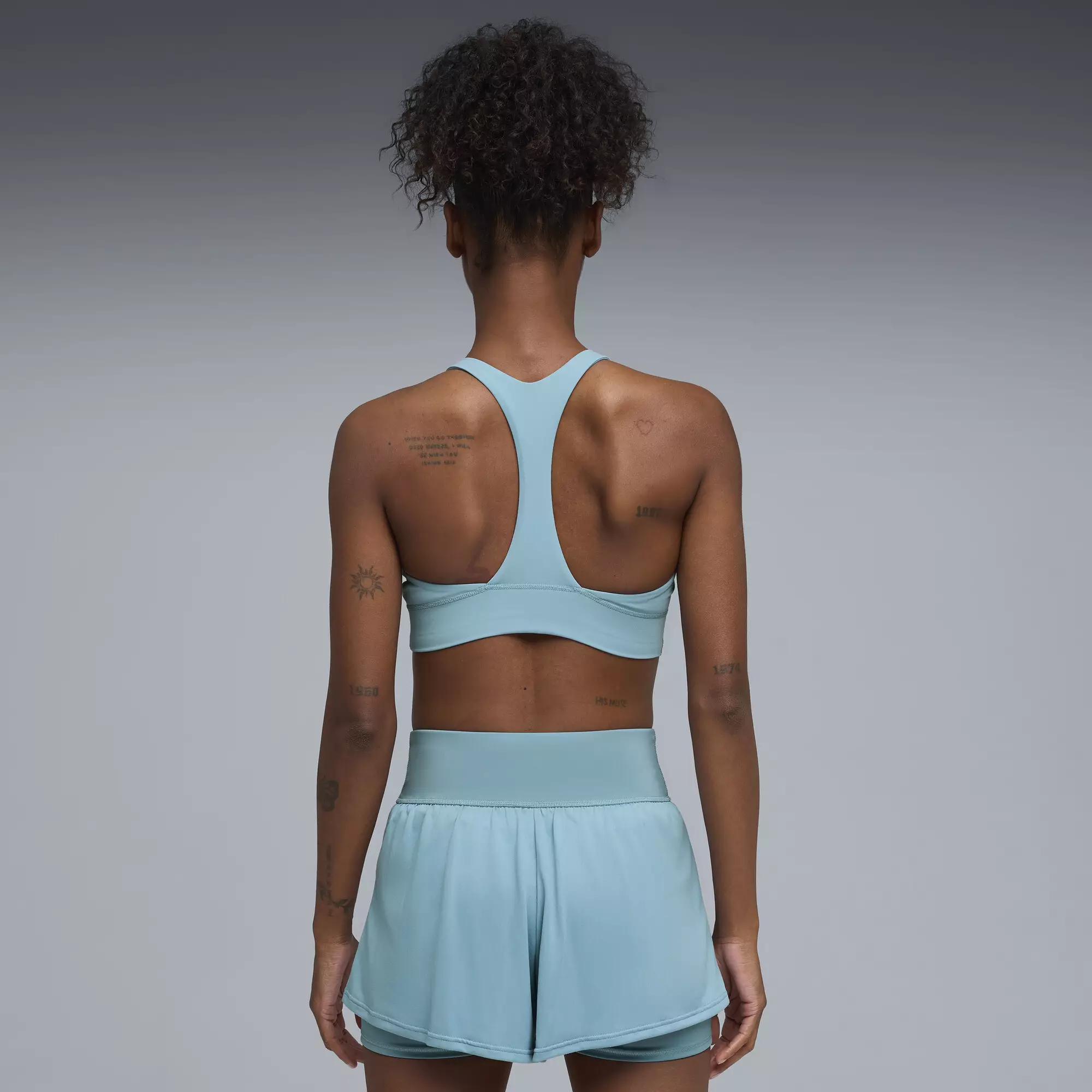 PUMA Shapeluxe High Neck Women's Moisture Wicking, Mid Impact Sports Bra