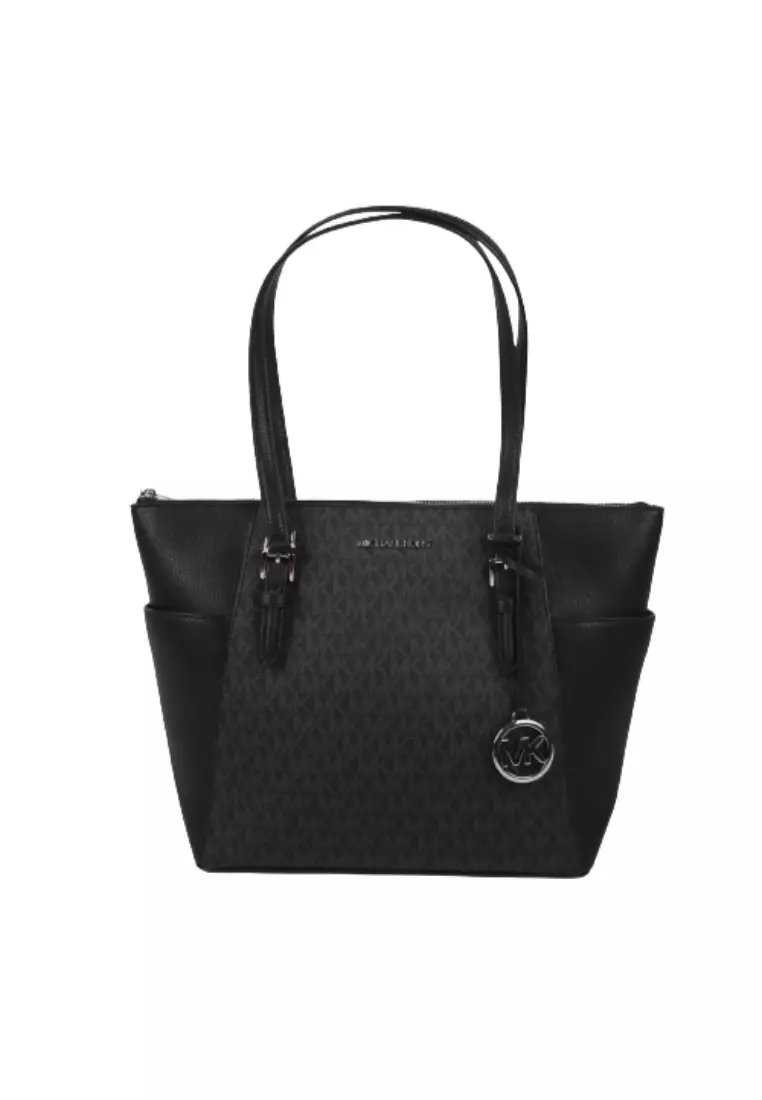 Michael kors large hotsell zip top tote