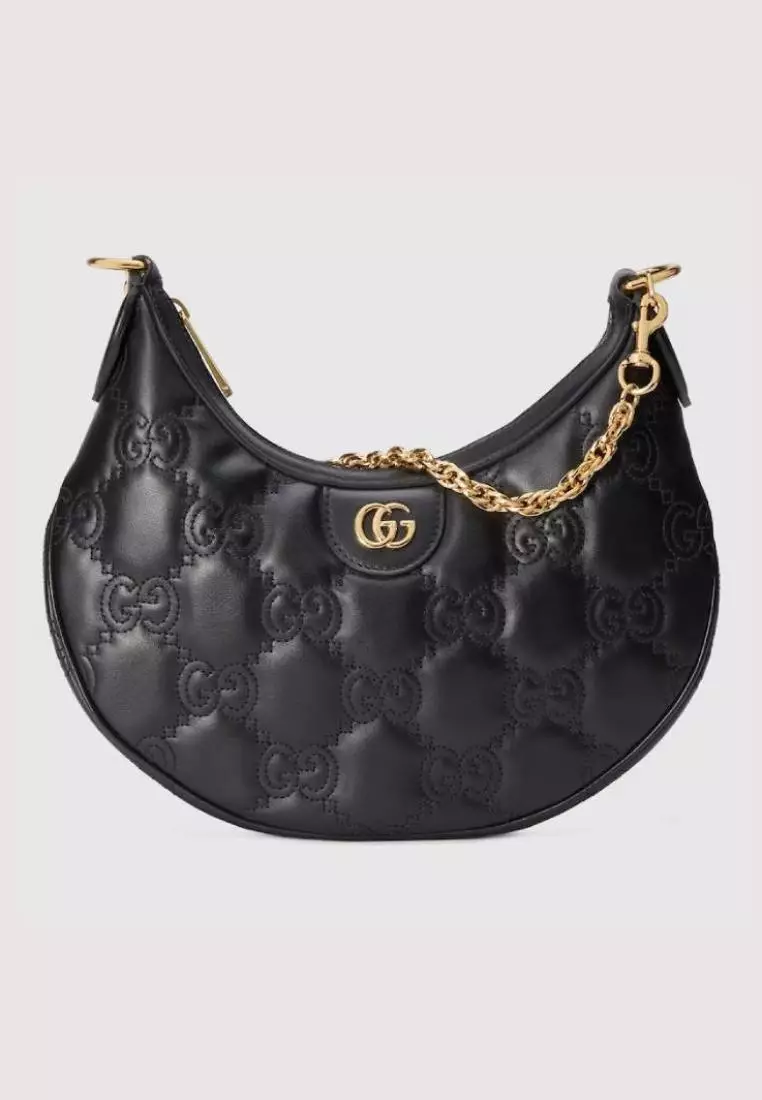 Gucci GG Matelasse Small Shoulder Bag Black