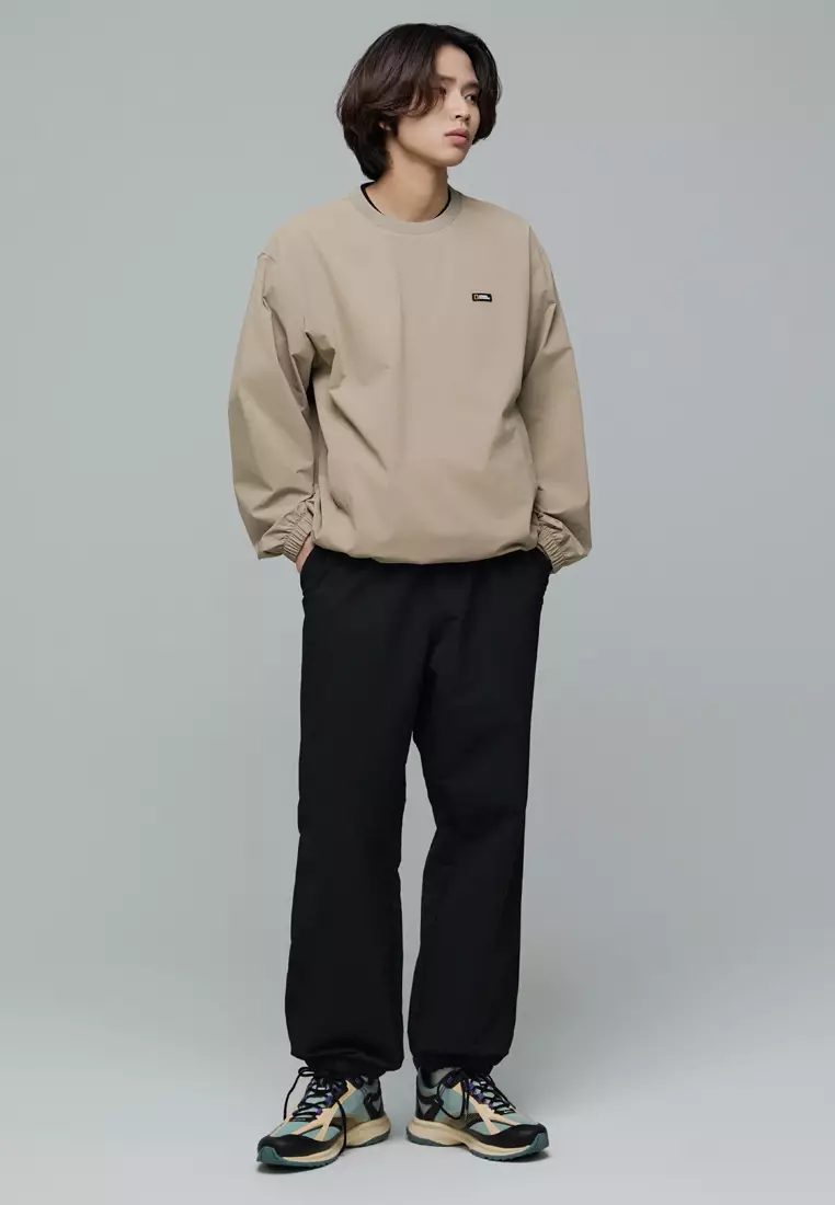 【NATIONAL GEOGRAPHIC】アルケロン 起毛 WOVEN SWEATSHIRT National Geographic Unisex ARCHELON Woven Stretch Sweatshirt
