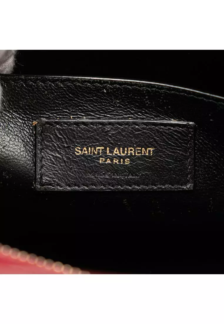 Pre-Loved Saint Laurent Small Leather Uptown Satchel