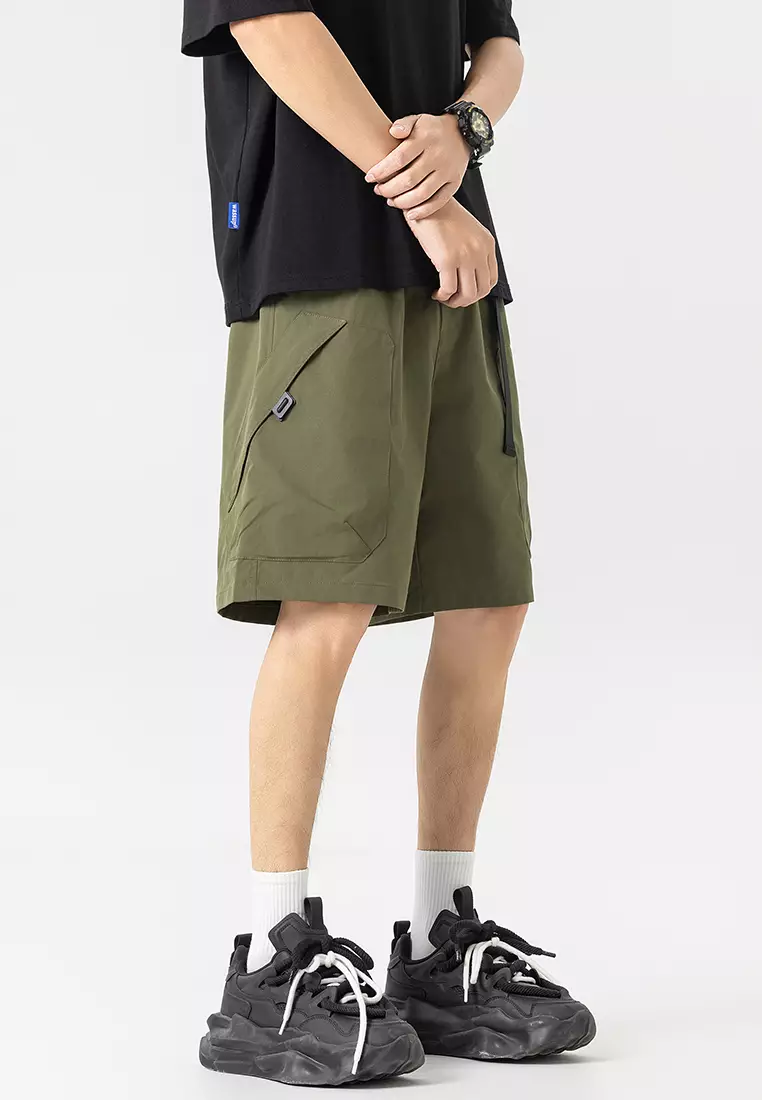 Multi-Pocket Functional Cargo Shorts GJL-B7003