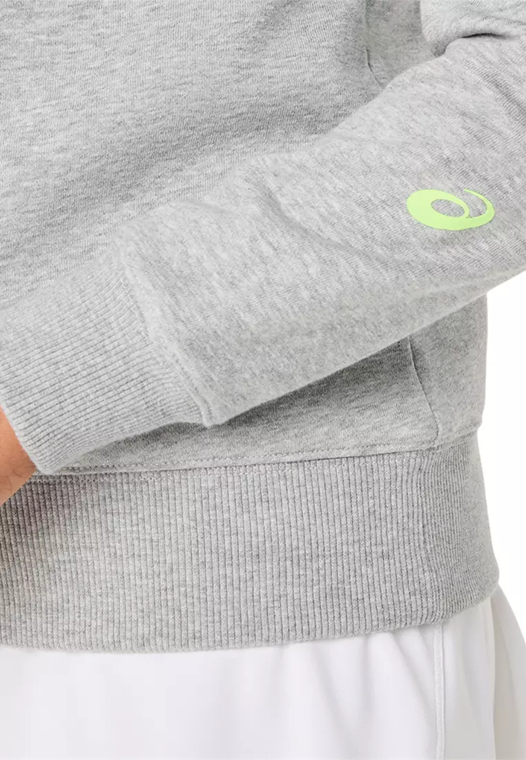 Asics Women Court Core Graphic Half Zip Sweatshirt-2042A416.020