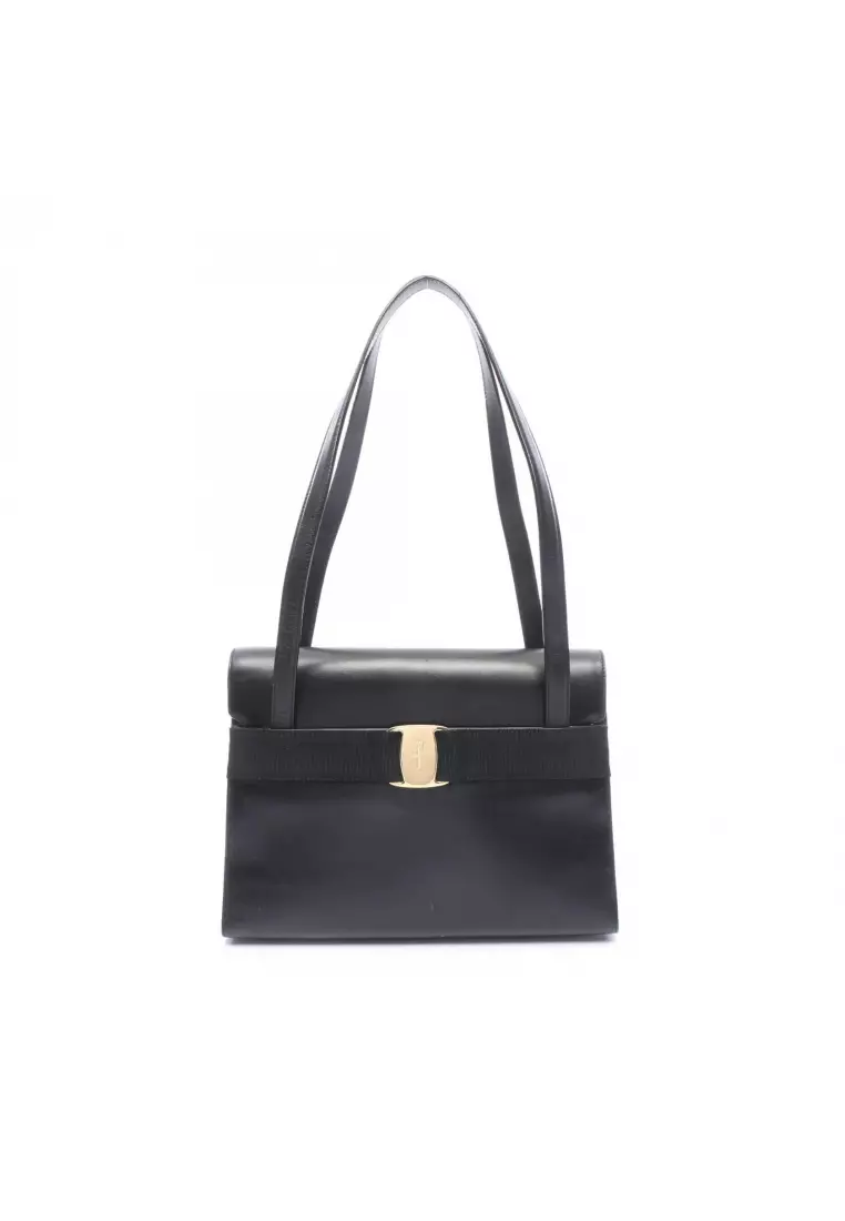 バッグ Ferragamo Vara Ribbon One-Shoulder Bag Buy Salvatore Ferragamo Pre-Loved Salvatore Ferragamo vara ribbon