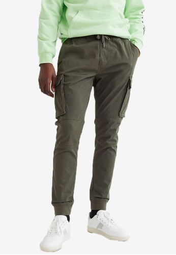 H&M Skinny Fit Cargo Joggers | ZALORA Malaysia