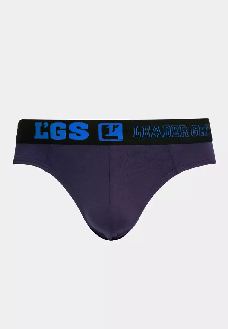 LGS - Underwear - LEMN.007.787.3.7C - Coklat-Ungu-Hitam Nyaman Hitam