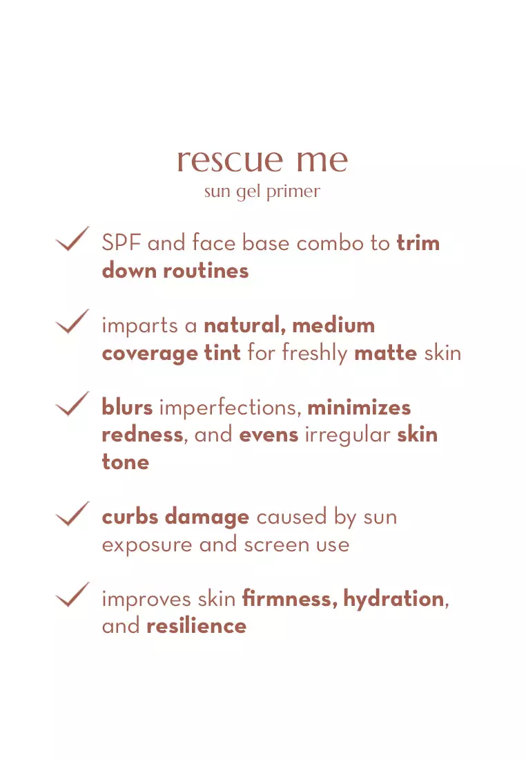 Happy Skin Rescue Me Invisible Sun Gel Primer Broad Spectrum SPF 40