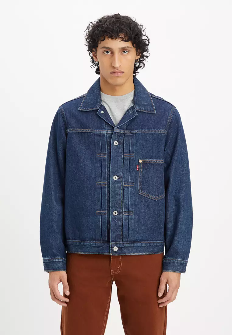 Levi's patch pocket discount trucker jacket